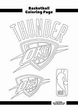 Thunder Harden Oklahoma sketch template