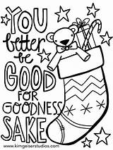 Goodness Sake Colouring Shine sketch template