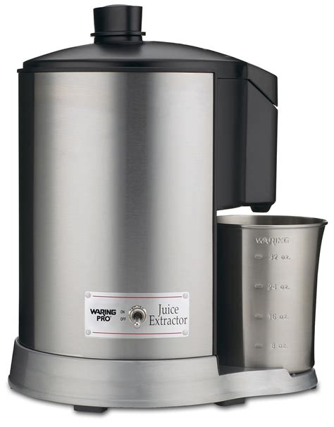 waring pro jex professional juice extractor brushed stainless appliances small kitchen