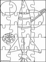Puzzles Printable Space Jigsaw Kids Math Coloring Cut Grade Puzzle Pages 8th Activities Template Worksheets Color Choose Board Crafts Websincloud sketch template