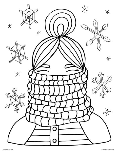 ideas  winter coloring pages  girls home family