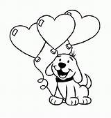 Coloring Pages Heart Autism Puppy Cute Balloons Sheets Printable Print Color Kids Drawing Library Clipart Getcolorings Getdrawings Popular Coloringfolder sketch template