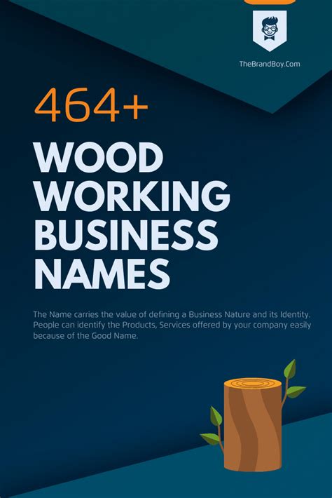 wood working business names thebrandboycom