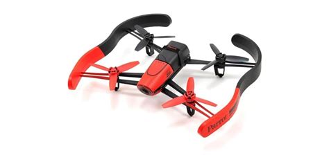 parrot bebop quadcopter drone red