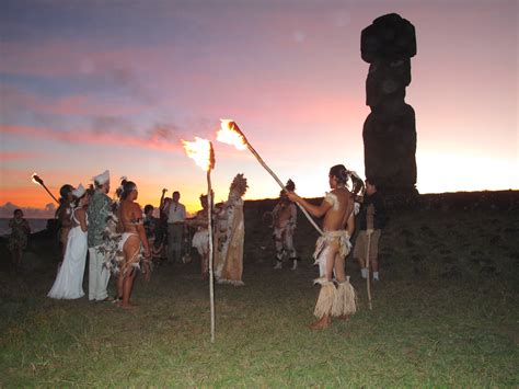 Polynesian Tribal Dance Easter Island Traveling Canucks
