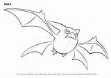 Crobat Pokemon Step Draw Drawing Improvements Necessary Finally Finish Make sketch template
