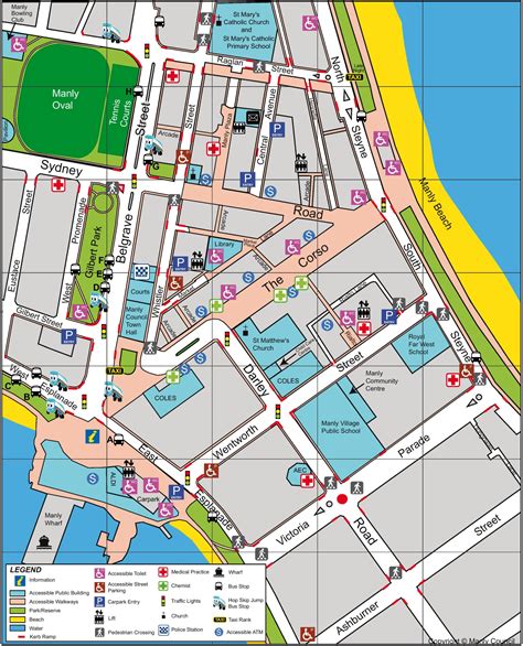 sydney cbd map ontheworldmapcom