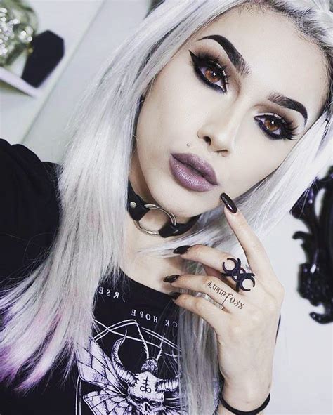 We Love The Gothic Ice Queen Vibes Of This Look ♦ Find Your Witchy