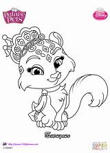 Pets Palace Coloring Pages Printable Disney Drawing Categories sketch template