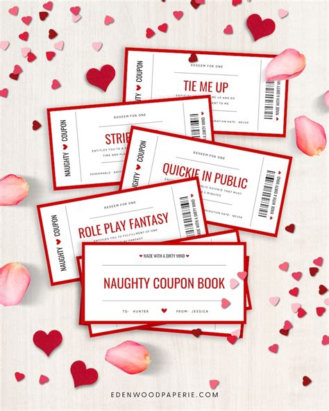 Kinky Coupon Book Naughty Sex Coupons Editable Adult Etsy