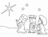 Star Coloring Bethlehem Pages Getcolorings Kings Three Look Getdrawings sketch template