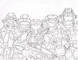 Halo Reach Coloring Pages Getcolorings Getdrawings sketch template