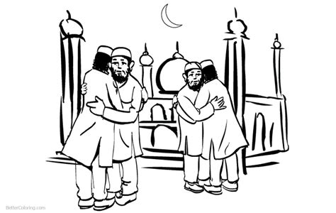 ramadan coloring pages hand drawing  printable coloring pages