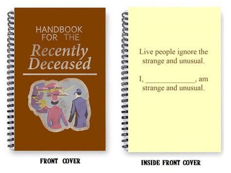 printable template handbook    deceased printable templates
