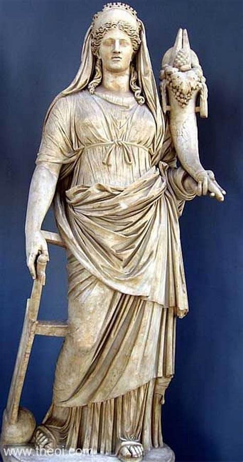 demeter la diosa de la agricultura roman sculpture greek  roman mythology ancient greek