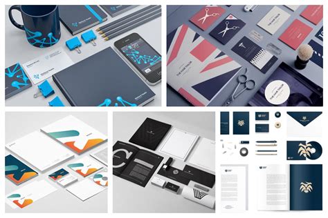 professional examples  stationery design inspirationfeed