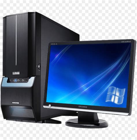 computer desktop pc transparent png file  computer icon ico
