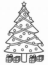 Kerstbomen Versieren Zelf Kerstboom Kleuren Kleurplaatjes sketch template