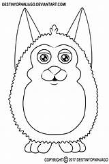 Coloring Pages Tattletale Base Template Tattle Tail sketch template