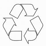 Recycle Symbol Recycling Clipart Symbols Recyle Cliparts Clip Printable Library Line Copy Signs Attribution Forget Link Don Computer Designs Use sketch template