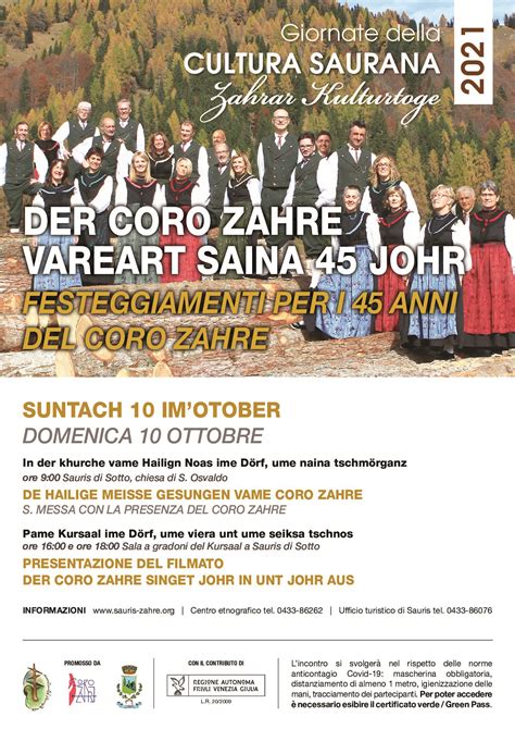 der coro zahre vareart saina  johr sauris zahre