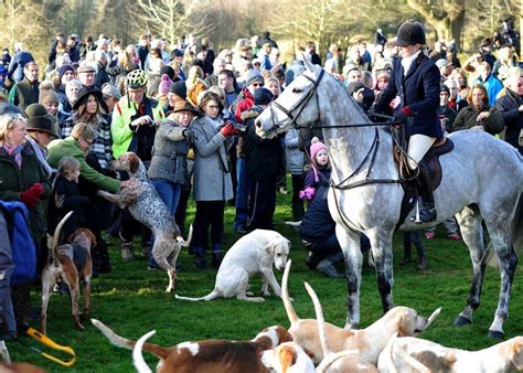 pictures crowds turn    albrighton  woodland boxing day hunt shropshire star