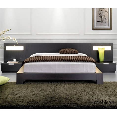 Dark Platform Bed With Headboard MODERN HOUSE DESIGN : Platform Bed with Headboard