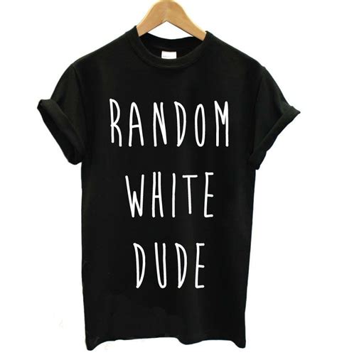 Random White Dude Print Women Tshirts Cotton Casual Funny T Shirt For
