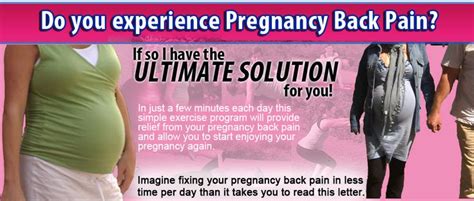 23 Best Images About Pregnant Back Pain Relief On