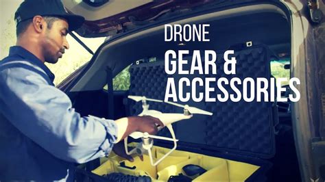 drone gear accessories  commercial operations youtube