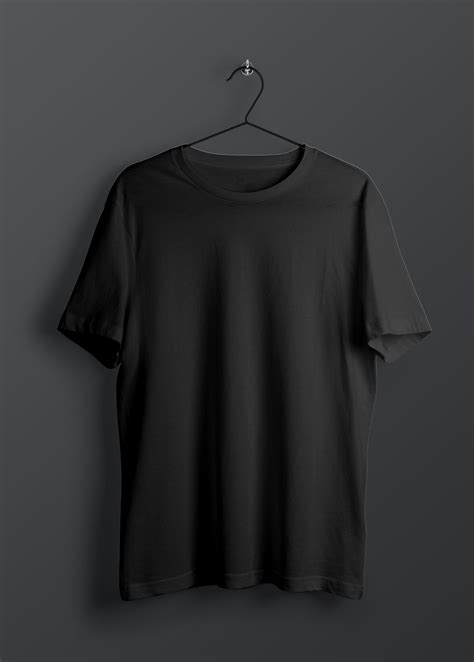 Plain Black T Shirt Crazymonk