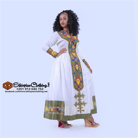 Saba Habesha Kemis Ethiopian Clothing Habesha Kemis
