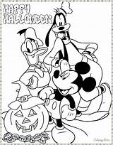 Halloween Coloring Disney Pages Kids Printable Cute Funny Print Mouse Shading Abilities Acknowledgment Imagination Route Engine Age Children Any Create sketch template