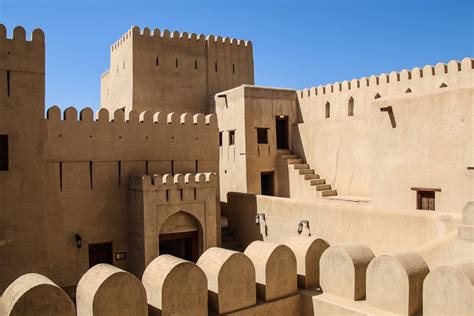 exploring omans nizwa fort  souq travel tramp