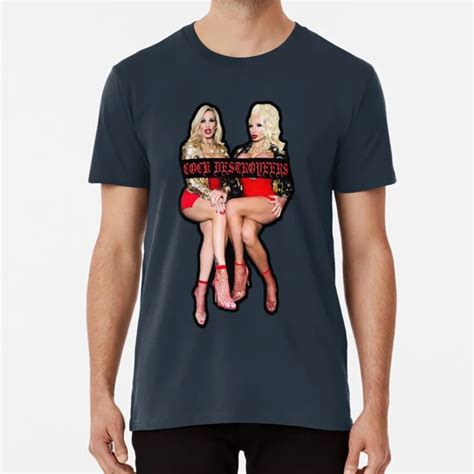 Cock Destroyers Rebecca More And Sophie Anderson Design 1 T Shirt
