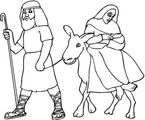 joseph coloring page  printable coloring pages jesus coloring