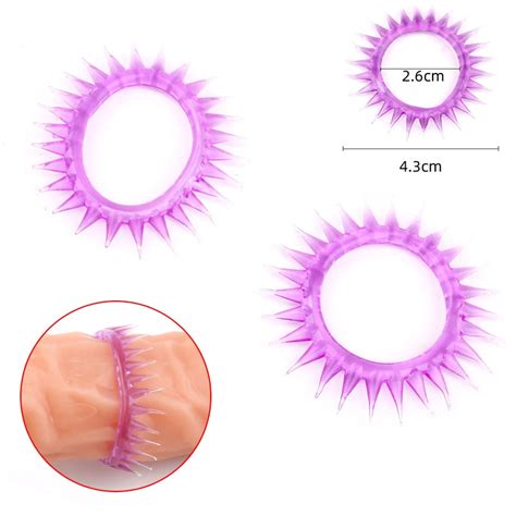 3 10pcs Silicone Penis Rings Set Delay Ejaculation Sex Toys For Men