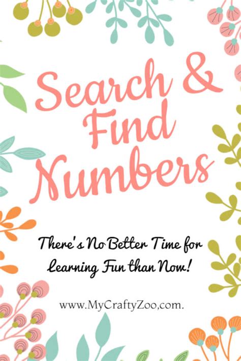search  find numbers atcleverbooksus  crafty zoo
