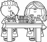 Science Coloring Pages Kids sketch template