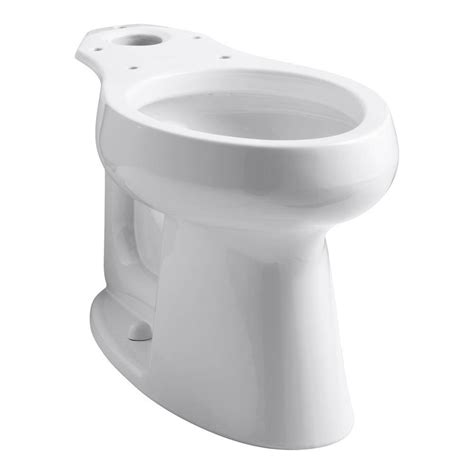 kohler highline elongated toilet bowl   white     home depot