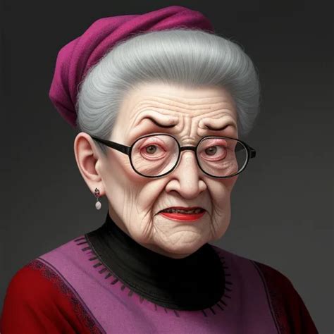Ai Image Upscaler Ugly Granny
