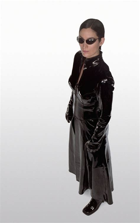 carrie anne moss as trinity in the matrix 1999 film