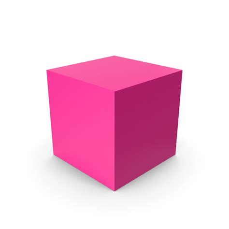cube pink png images psds   pixelsquid