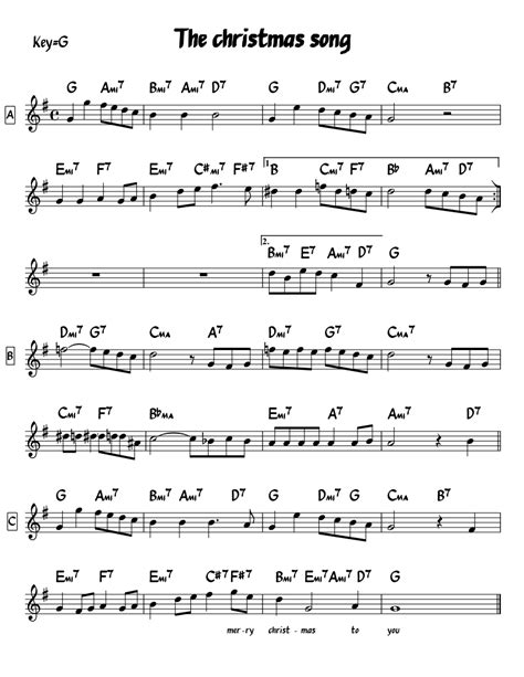 christmas song sheet   piano      midi