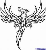 Phoenix Coloring Pages Bird Tattoo Drawing Line Outline Simple Small Adults Colouring Tattoos Designs Printable Easy Japanese Getdrawings Adult Book sketch template