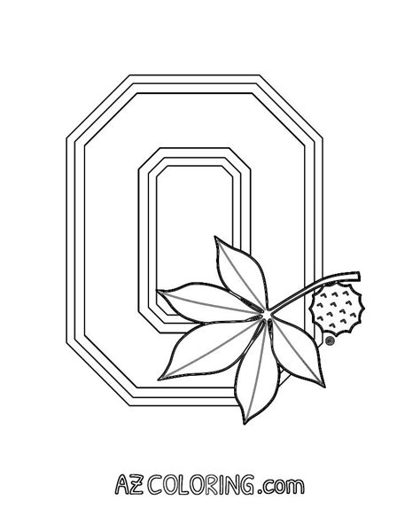 ohio state coloring pages printable ohio state decals ohio state