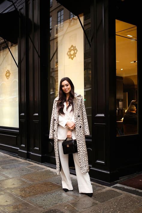 leopard coat  white suit  hotel costes slouchy knit sweater leopard coat printed