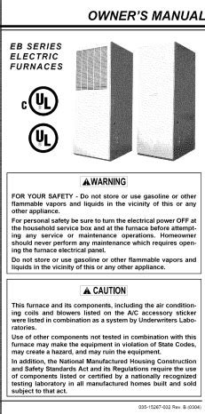 coleman evcon ebb furnace owners manual manualzz