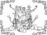 Coloring Princess Disney Pages Princesses Thanksgiving Pdf Print Color Kids Together Colouring Printable Detailed Azcoloring Getcolorings Ages Adult Getdrawings Popular sketch template