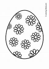 Easter Egg Coloring Template Eggs Pages Kids Colouring Carton Printable Drawing Color Line Print Preschool Designs Prinables Colorful Cut Getdrawings sketch template